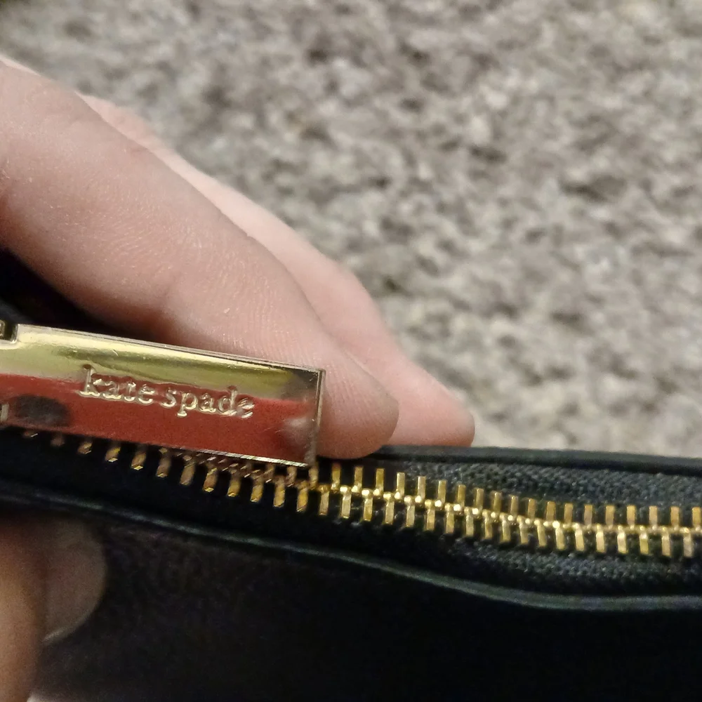 👜 Kate Spade Weston Hobo Shoulder Bag | Black Pebbled Leather | Gold Hardware - Picture 5 of 8